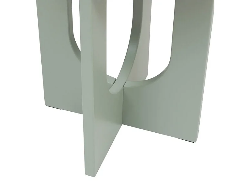 Table d'Appoint Design "Bloom" 50cm Vert de Gris
