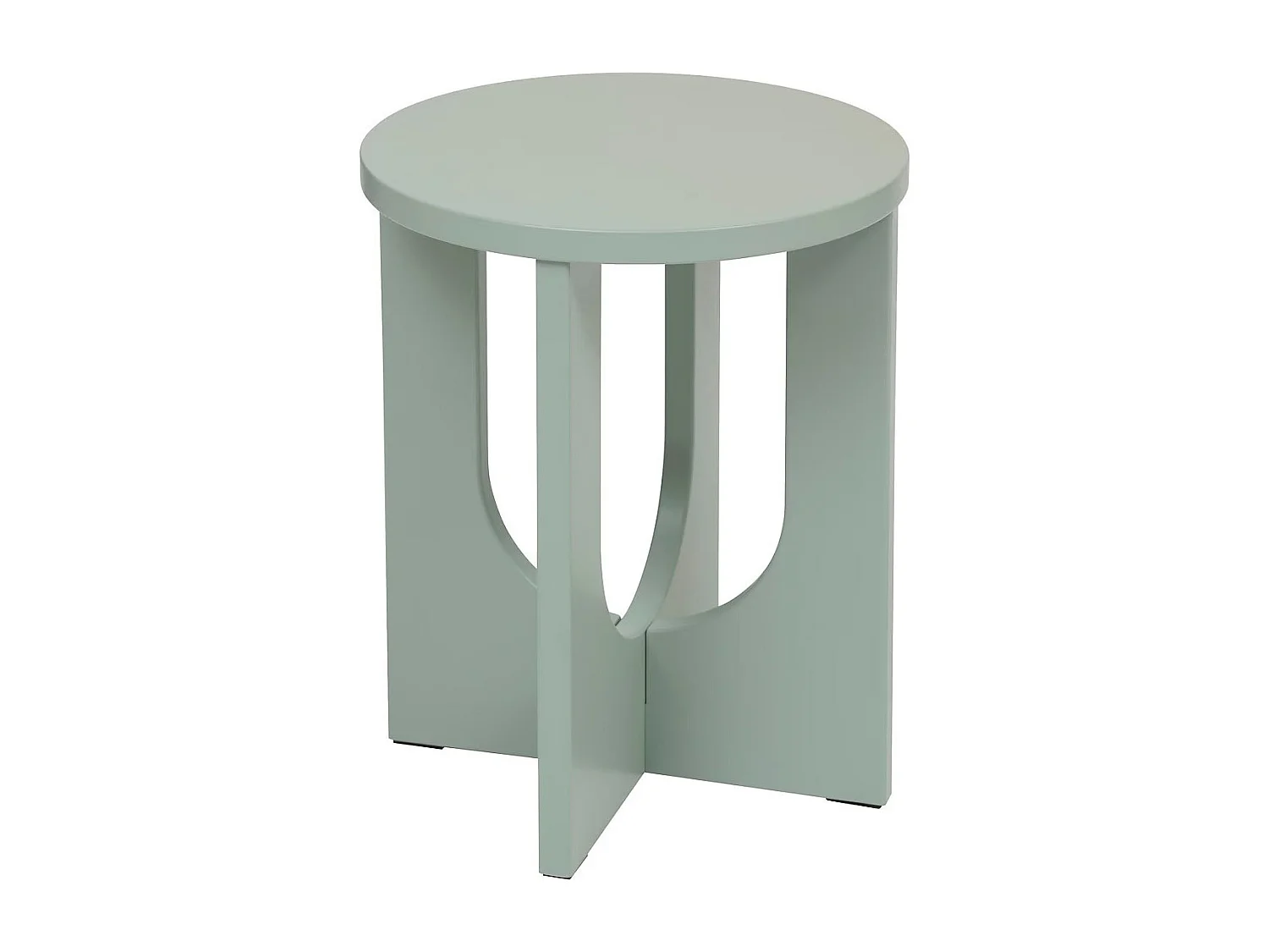 Table d'Appoint Design "Bloom" 50cm Vert de Gris