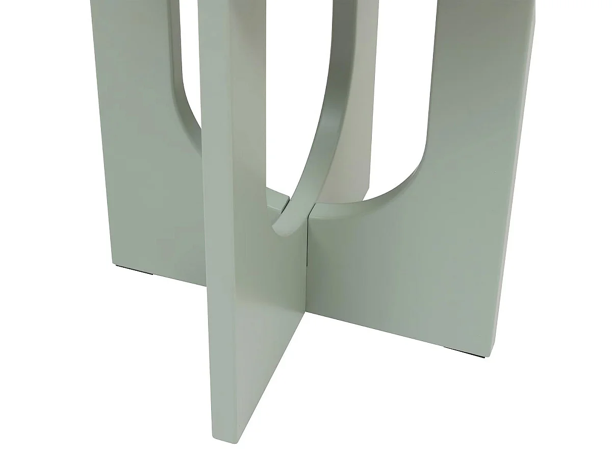Table d'Appoint Design "Bloom" 50cm Vert de Gris