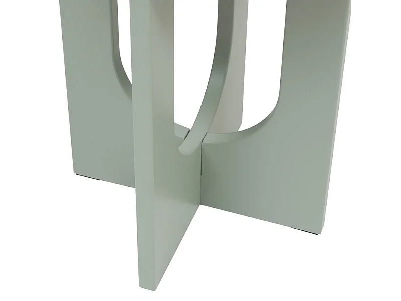 Table d'Appoint Design "Bloom" 50cm Vert de Gris