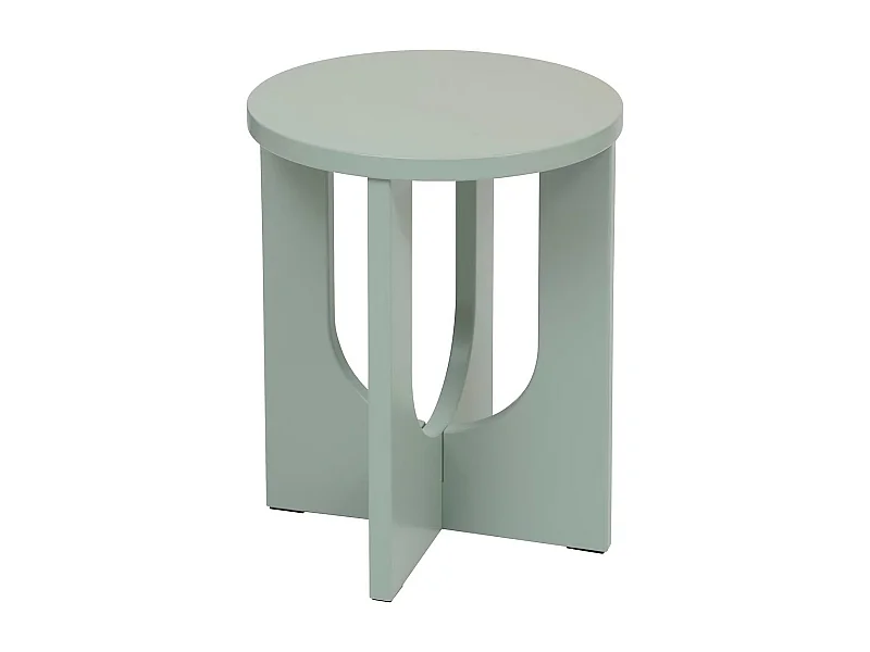 Table d'Appoint Design "Bloom" 50cm Vert de Gris