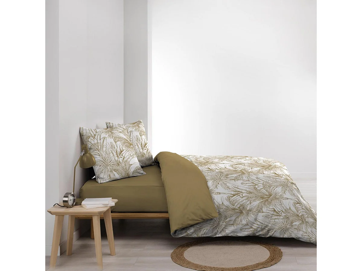 Parure de Lit 3 Pièces "Dune" 240x220cm Naturel