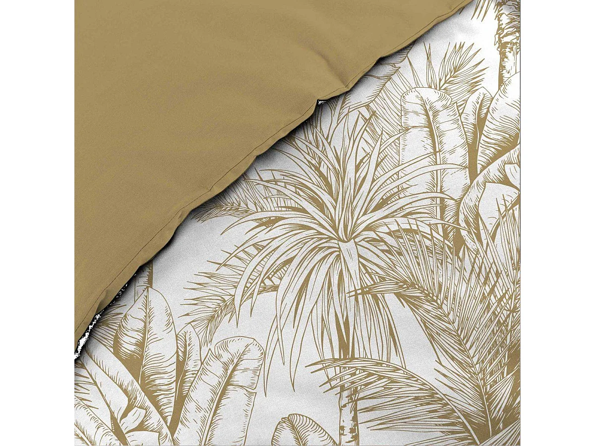 Parure de Lit 3 Pièces "Dune" 240x220cm Naturel