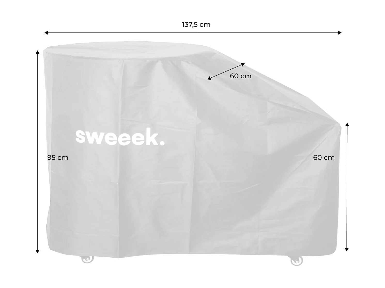 Copertura per braciere stromboli, nero