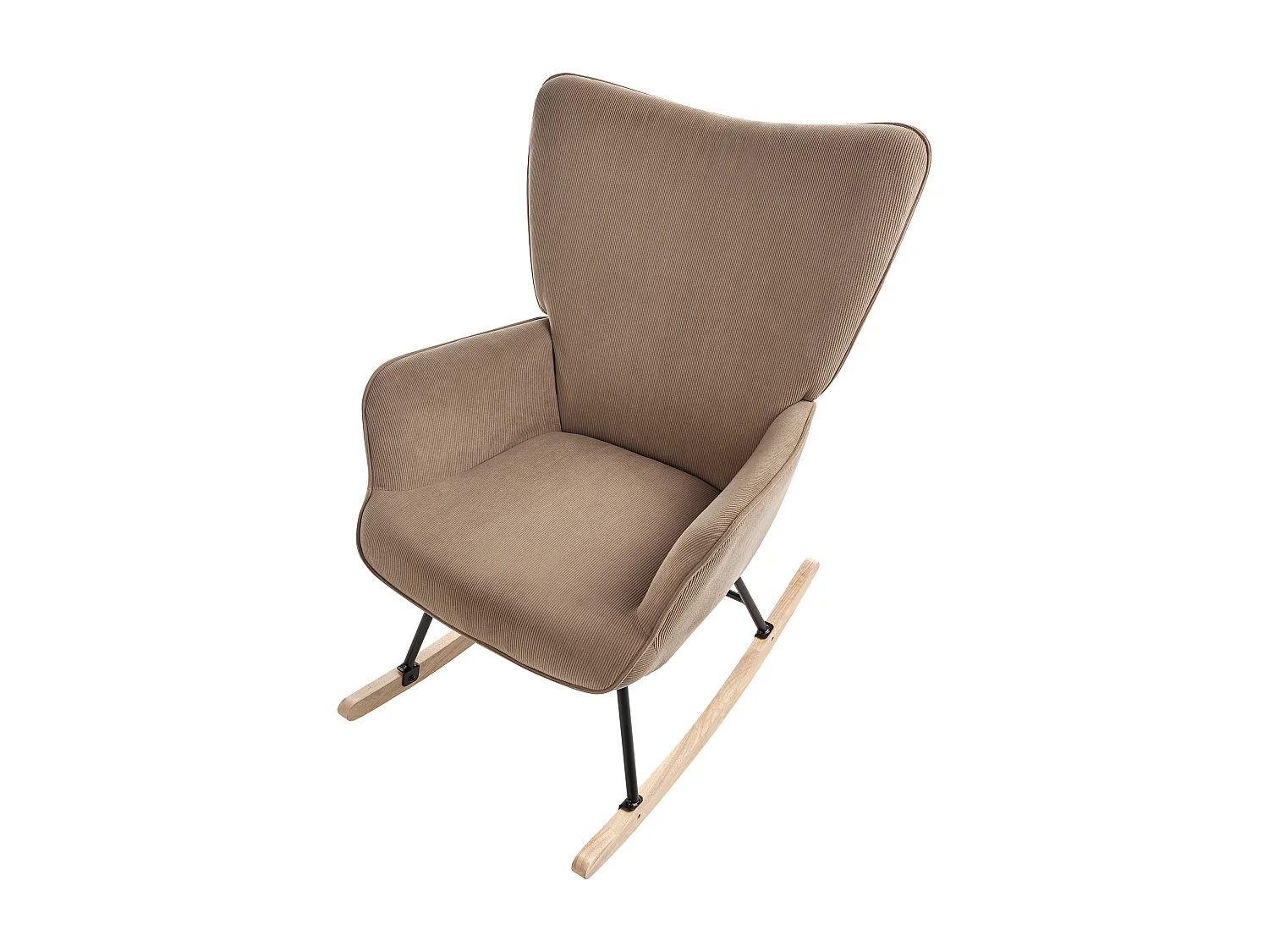 Poltrona de Baloiço ARSET Bombazine Taupe