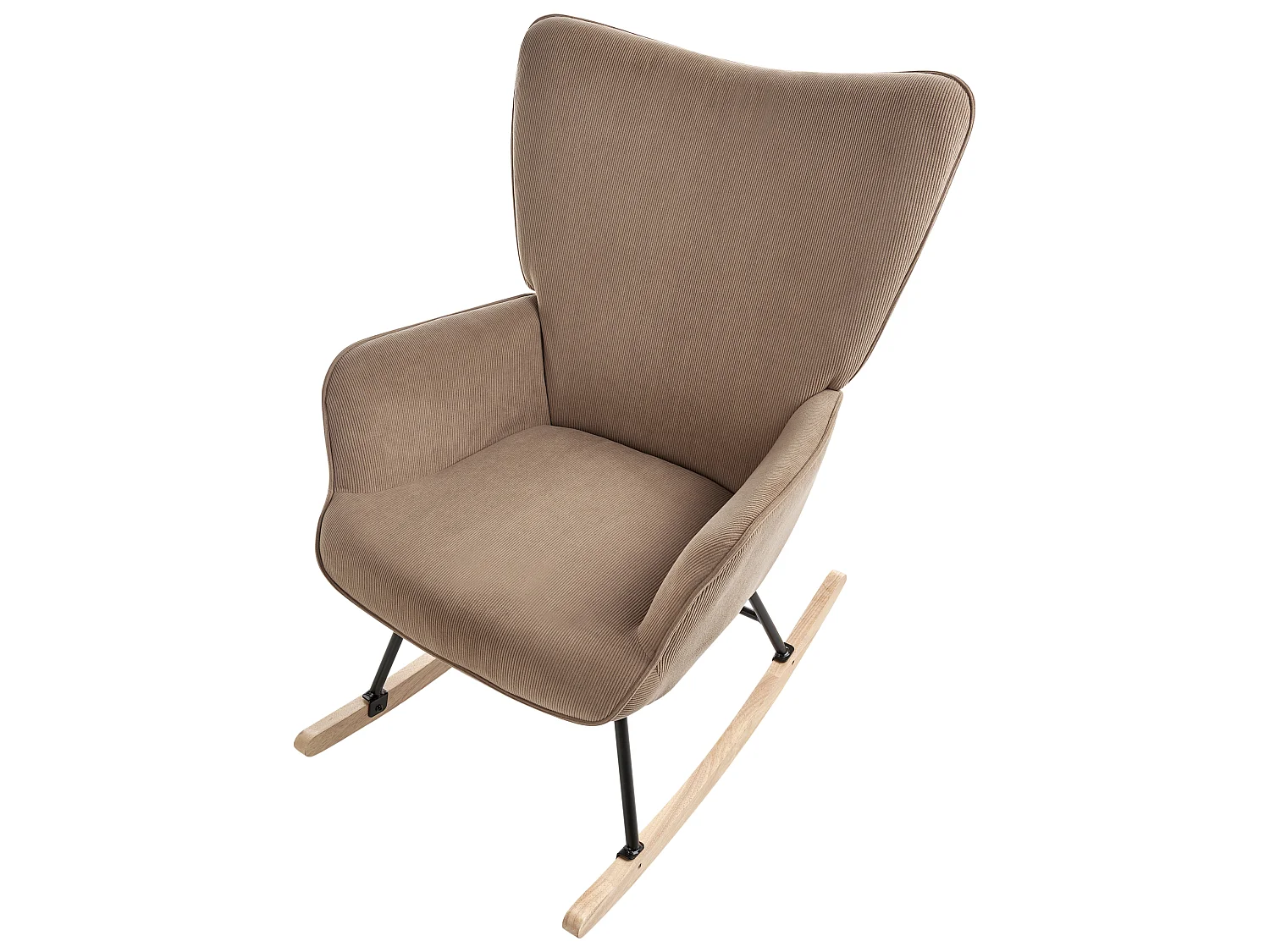 Schaukelsessel ARSET Cord Taupe