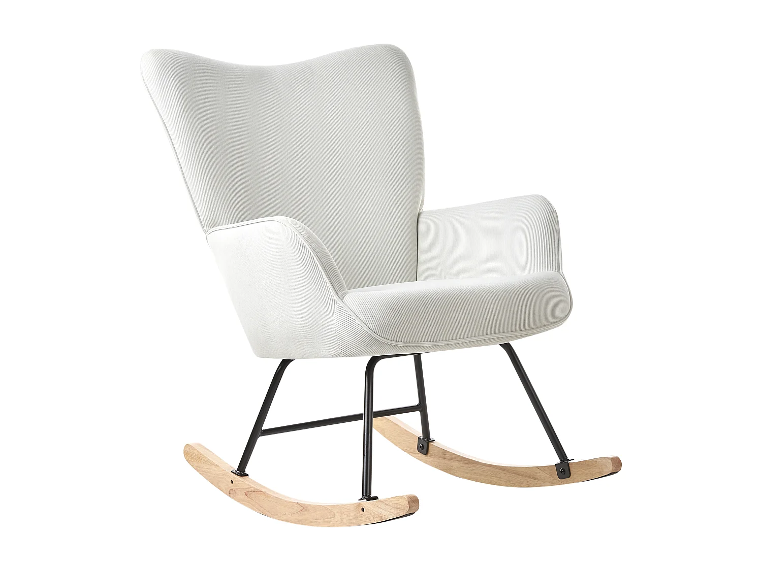 Poltrona de Baloiço ARSET Bombazine Branco creme