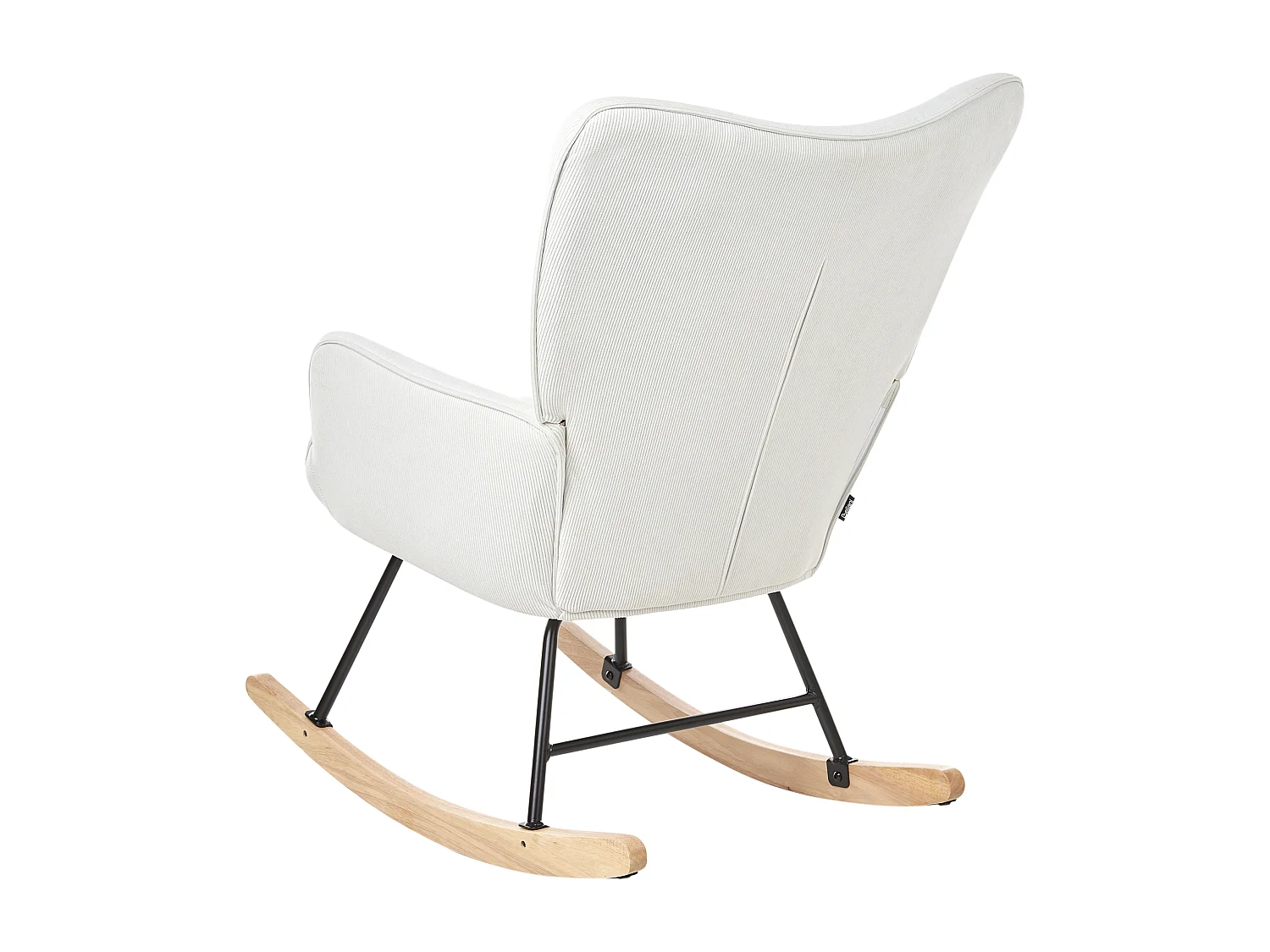 Poltrona de Baloiço ARSET Bombazine Branco creme