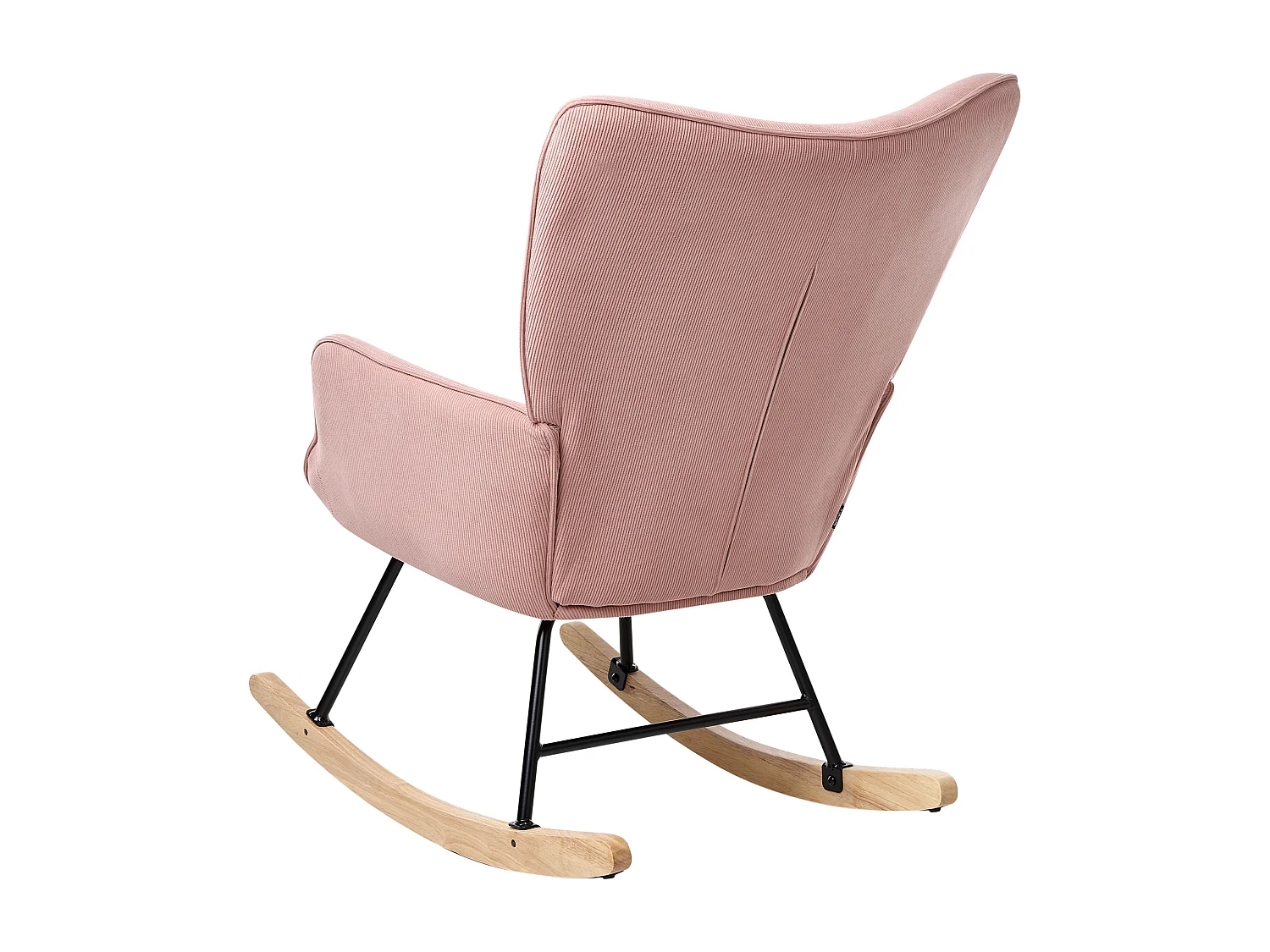 Schommelstoel ARSET Corduroy Roze