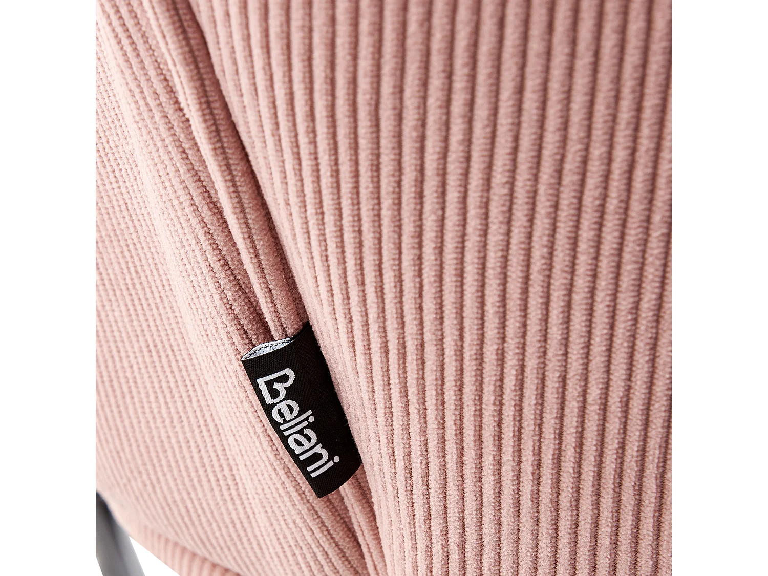 Fauteuil à bascule ARSET Velours côtelé Rose