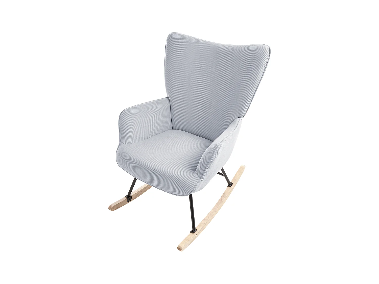 Schaukelsessel ARSET Cord Hellblau