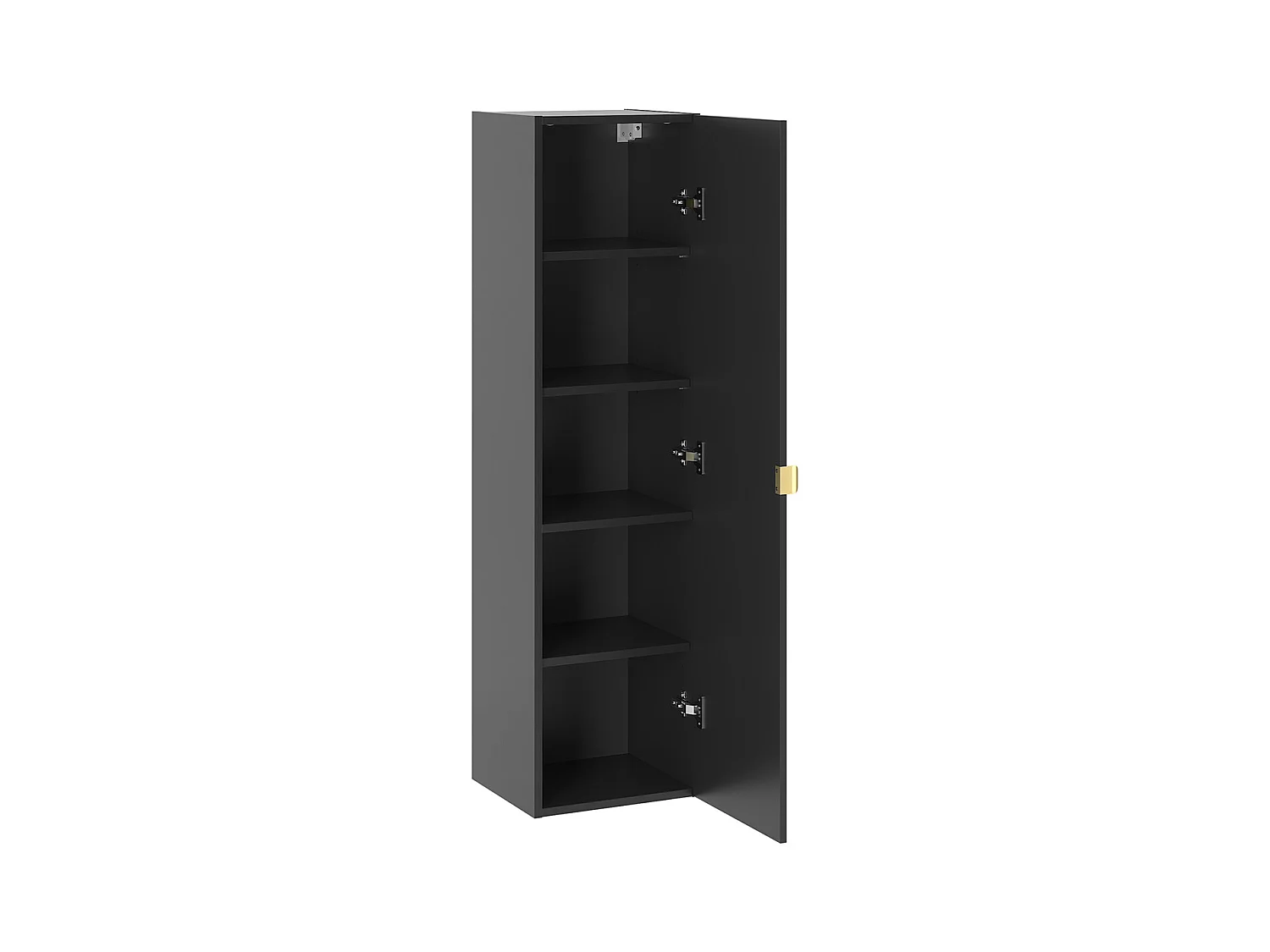 Set di mobili da bagno doppio lavabo Lexa nero 140cm