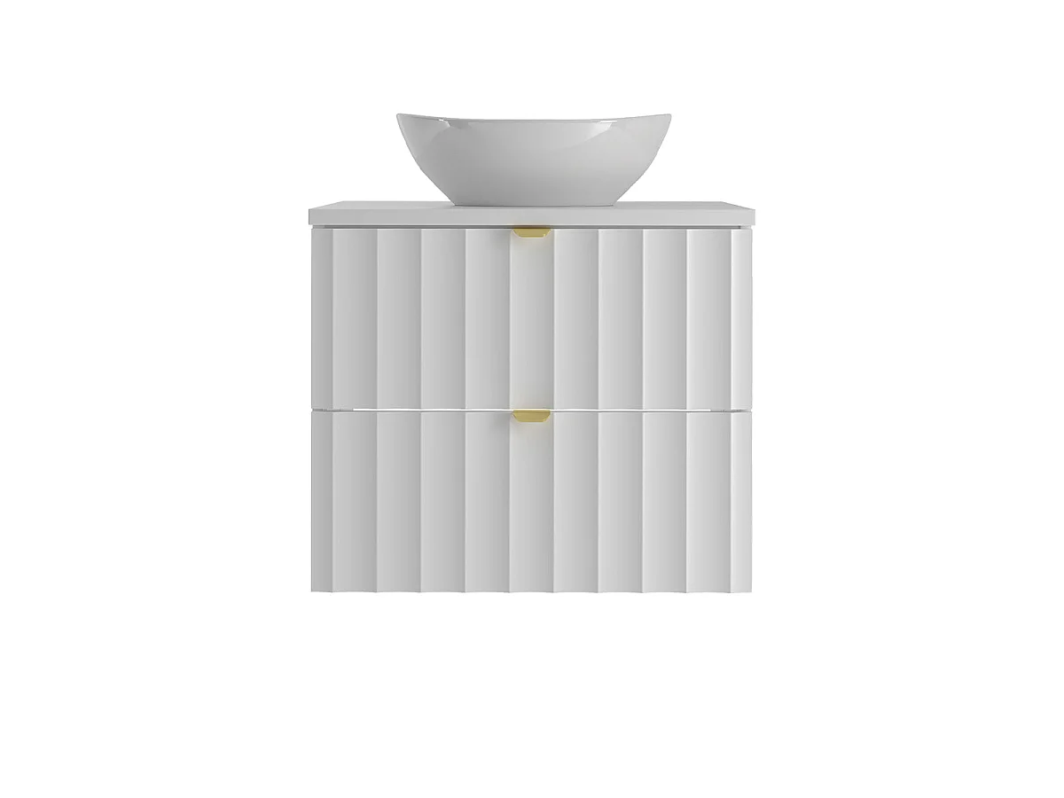 Mobile bagno con lavabo Lexa bianco 60cm