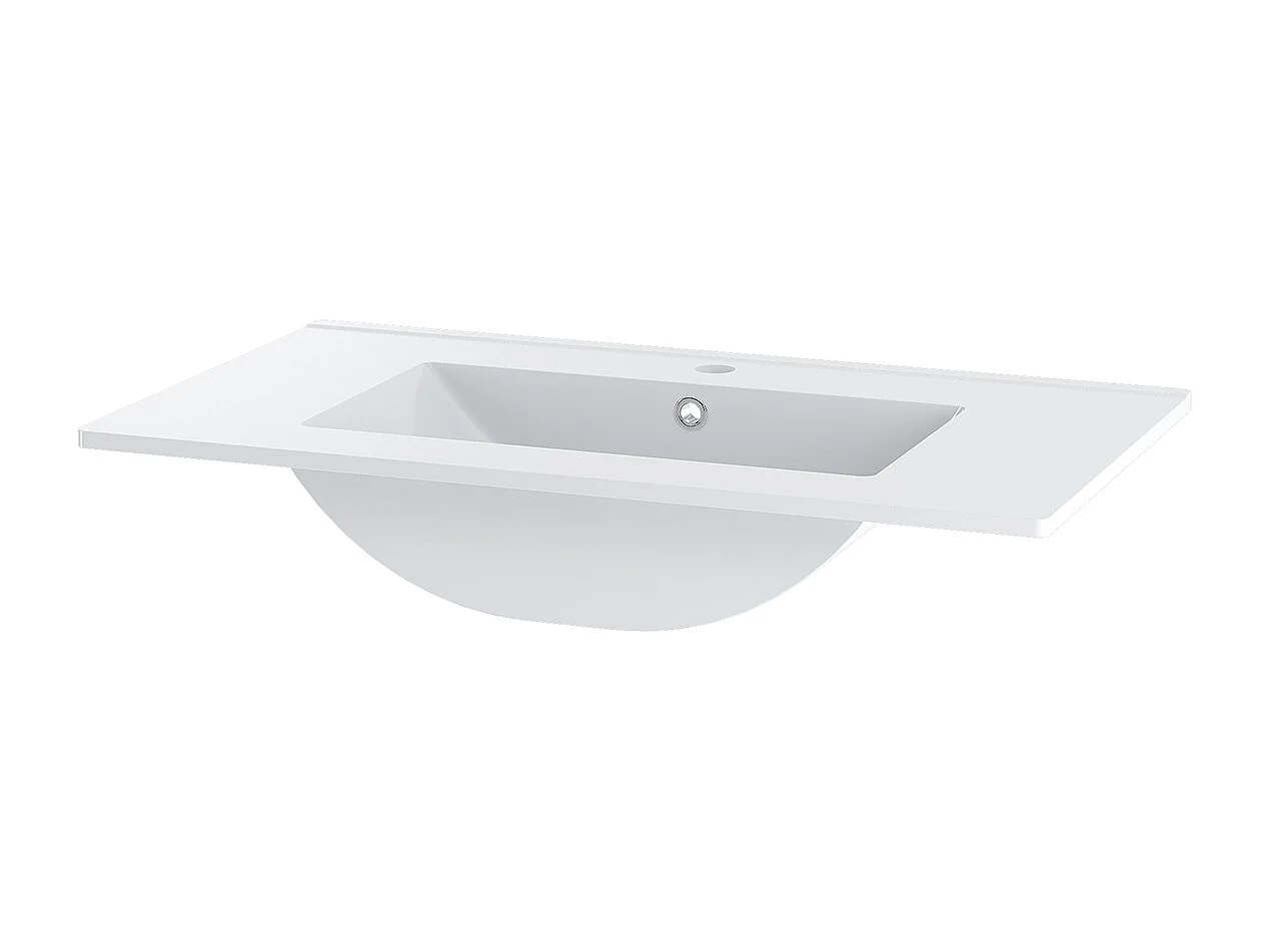 Enkelt håndvask 80 cm Lexa White