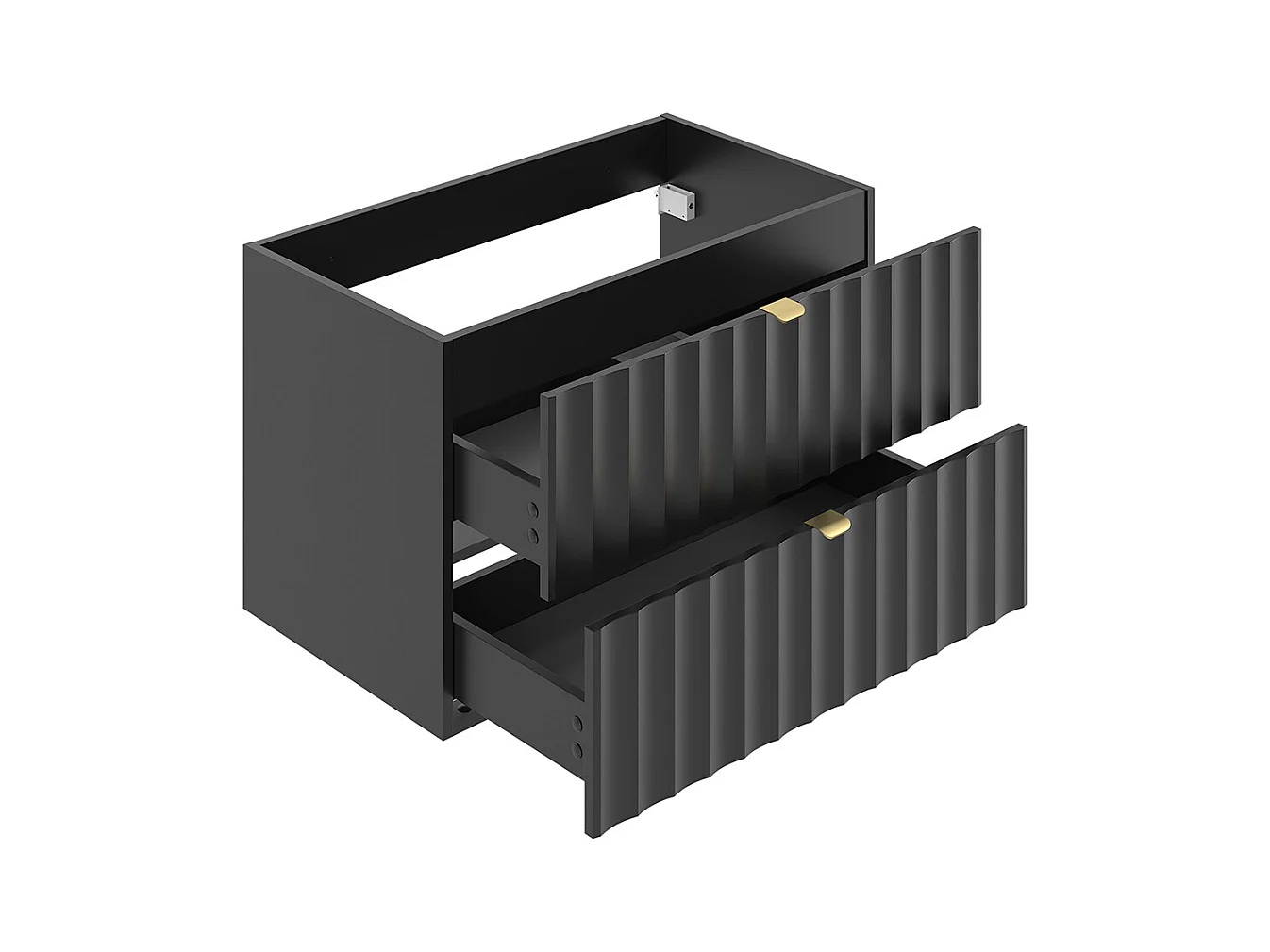 Mueble lavabo individual 80cm Lexa Negro