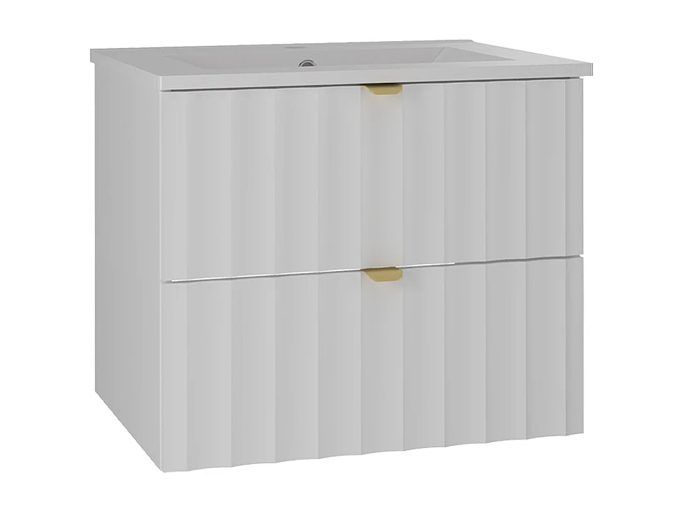 Einzelwaschtisch 60cm Lexa Weiß