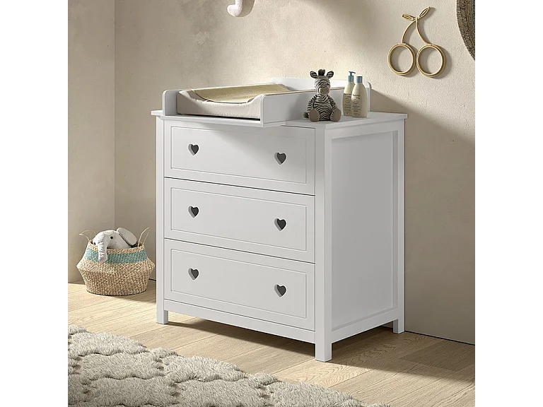 Plan à langer Amori Blanc