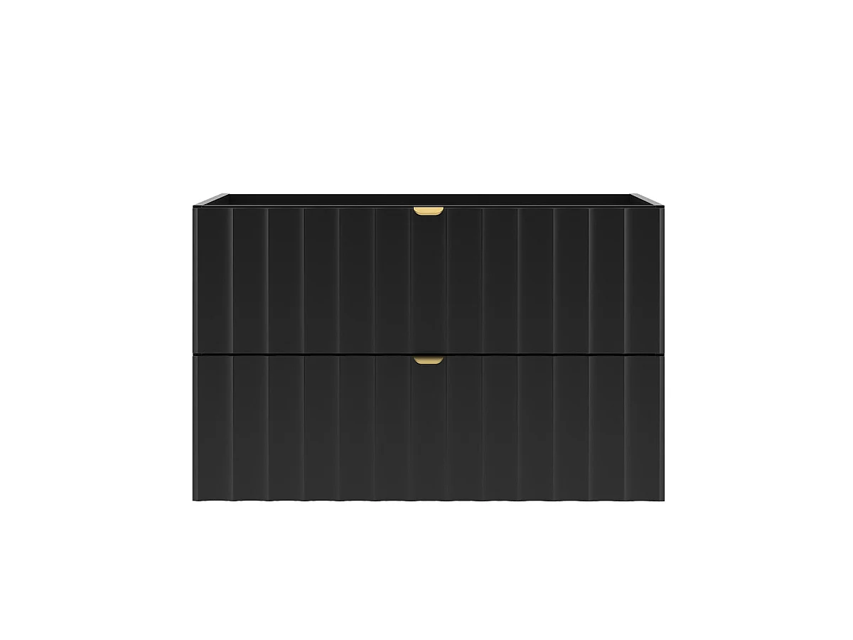 Undercounter cabinet 80cm Lexa Black