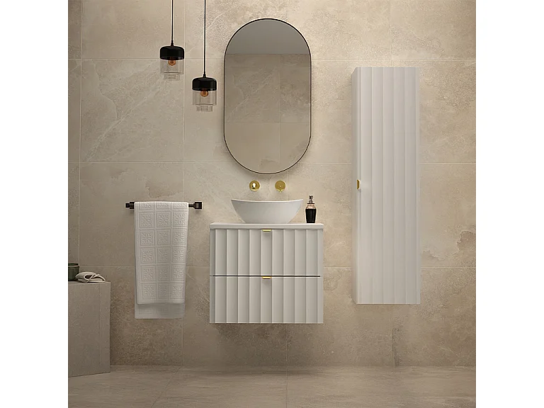 Onderbouw wastafel 60cm Lexa Wit