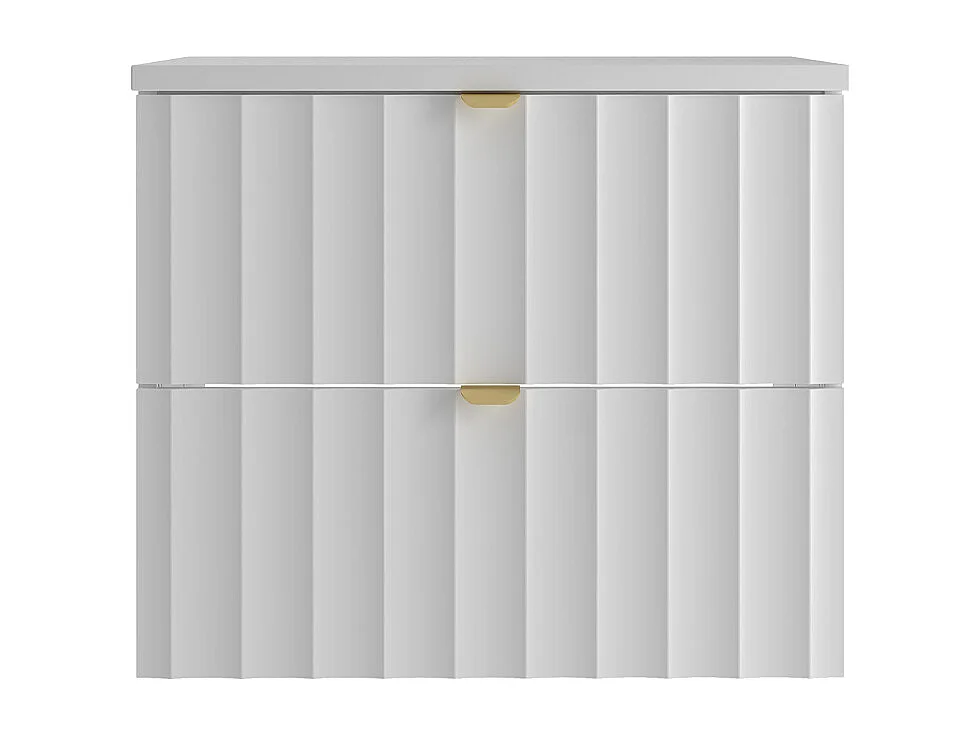 Waschbeckenunterschrank 60cm Waschtisch Lexa Weiß