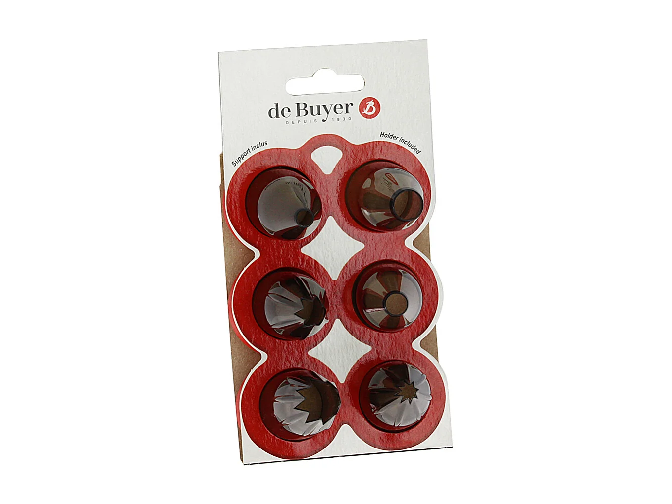 Sélection de 6 douilles à formes classiques