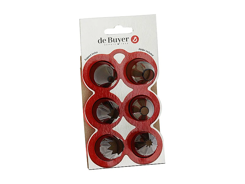 Sélection de 6 douilles à formes classiques