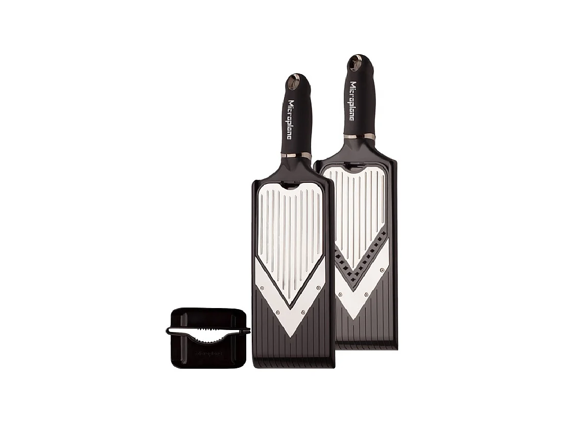 Mandoline en V avec double lames noir