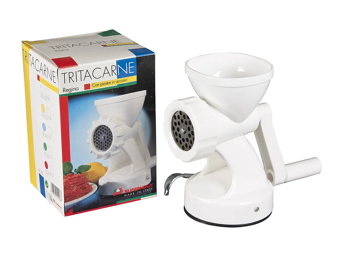 Hachoir à viande blanc