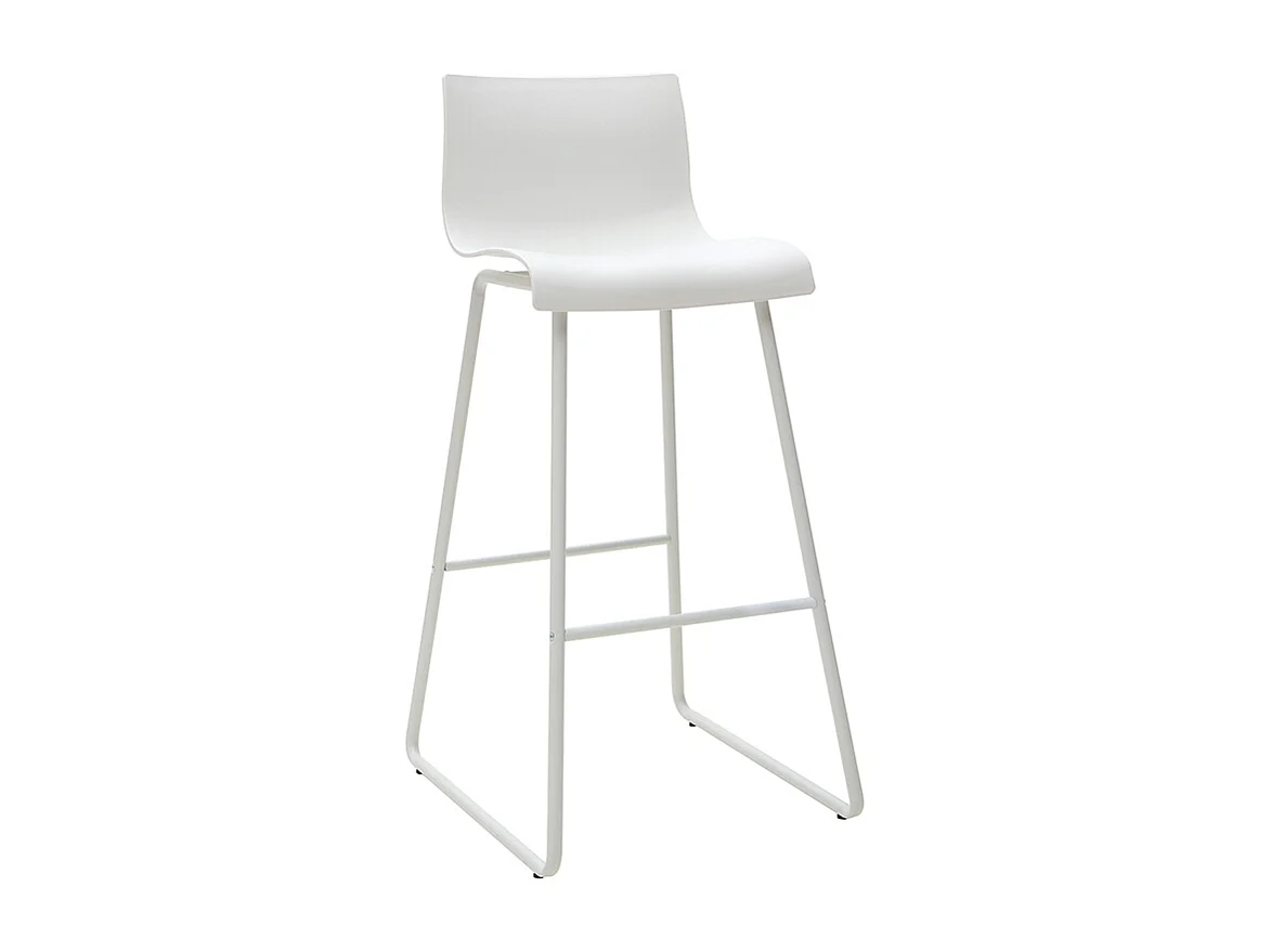 Design-Barhocker Weiß 76 cm (2er-Set) ONA