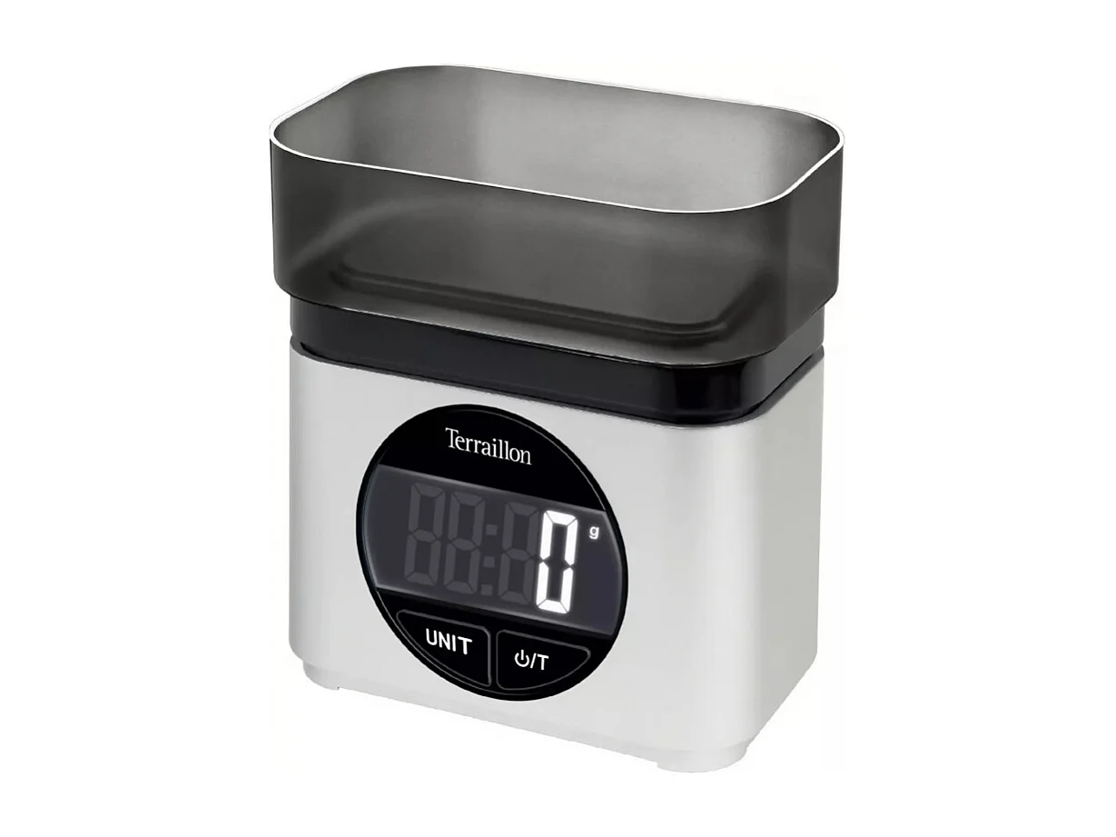 Terraillon Balance de cuisine électronique 5kg/1g silver - 15111