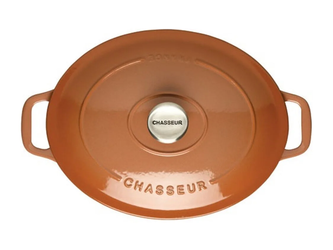 Chasseur Cocotte en fonte ovale 29 cm chestnut - PUC472999