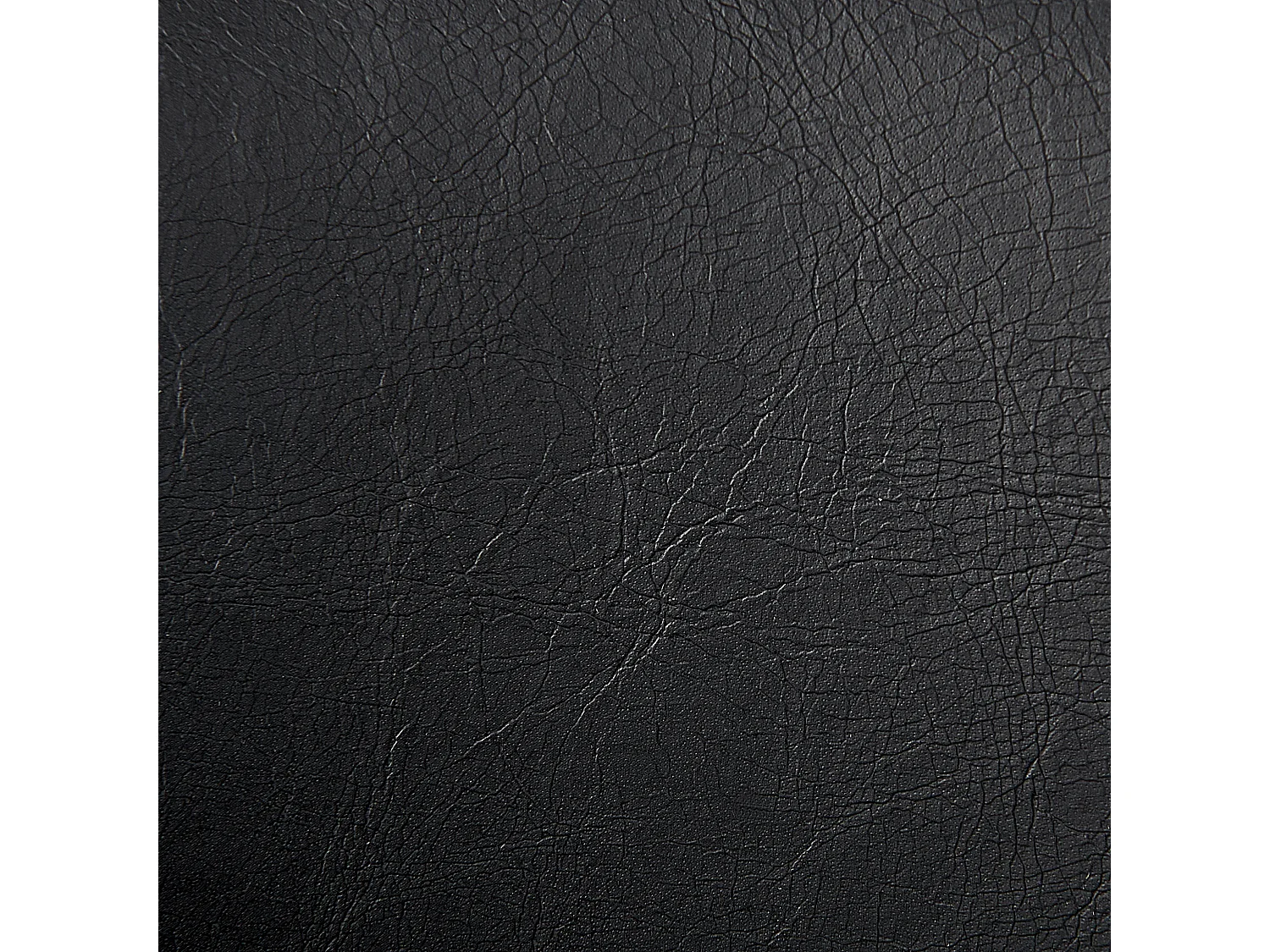 Conjunto de 2 bancos de bar VALETTA Pele sintética Preto