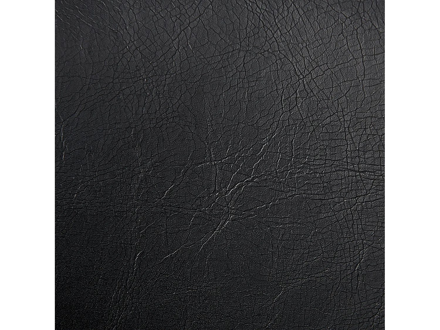 Lot de 2 chaises de bar VALETTA Cuir PU Noir