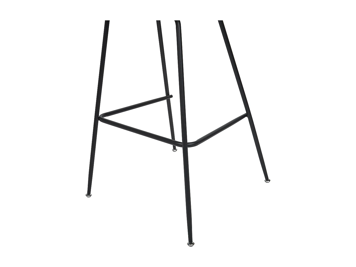 Lot de 2 chaises de bar ARCOLA Velours Noir