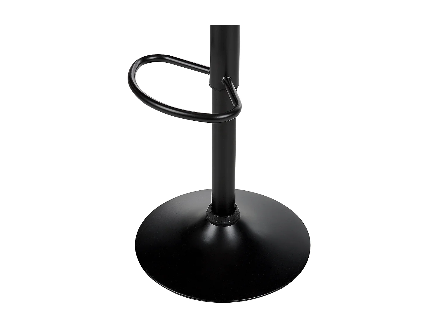 Lot de 2 chaises de bar VALETTA Cuir PU Beige clair