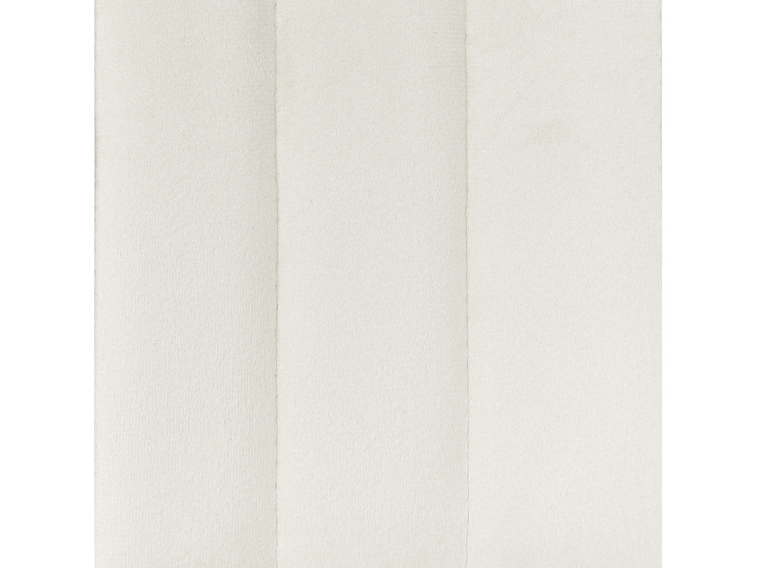 Lot de 2 chaises de bar SANILAC Velours Blanc