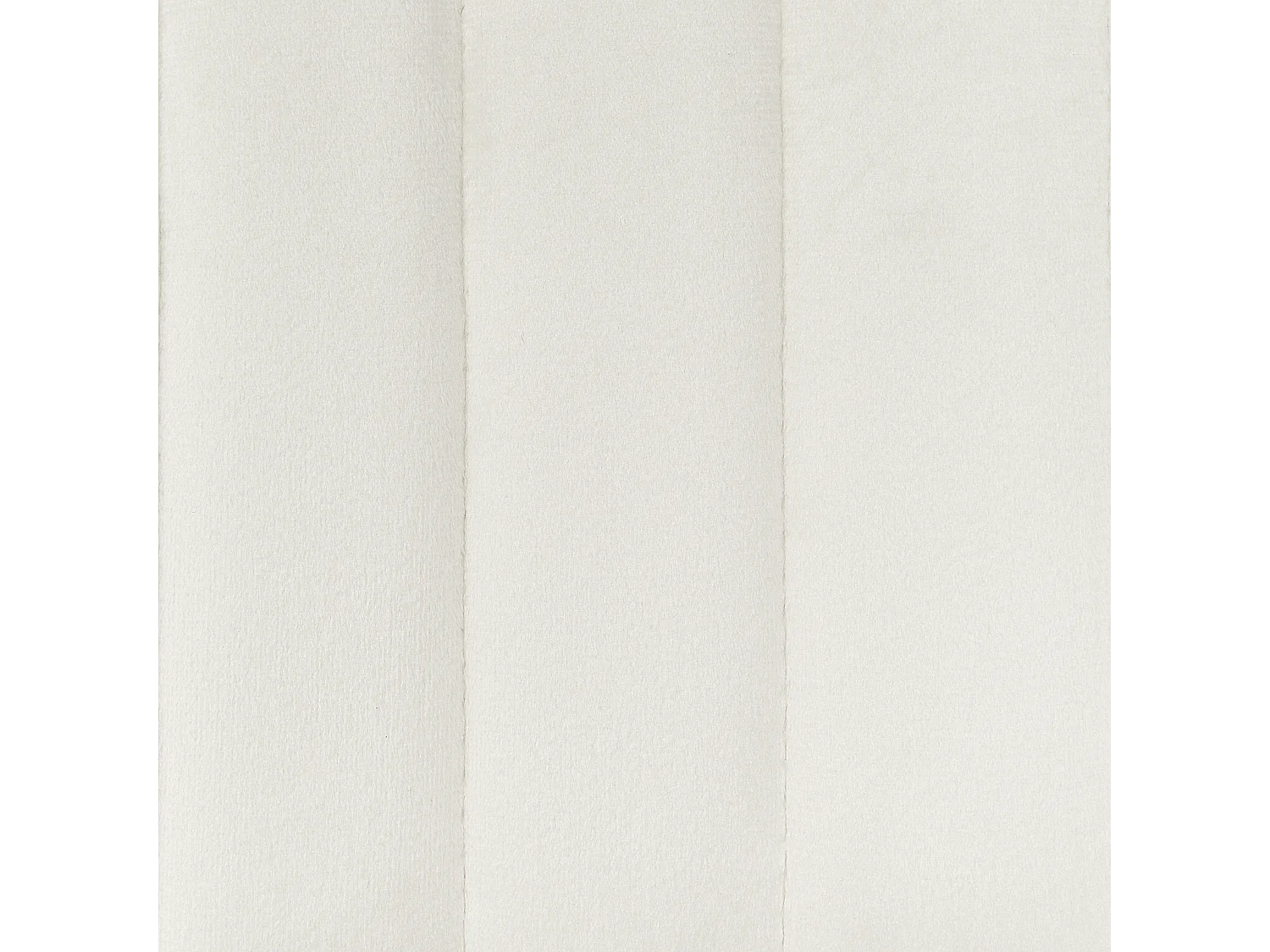 Conjunto de 2 bancos de bar SANILAC Veludo Creme