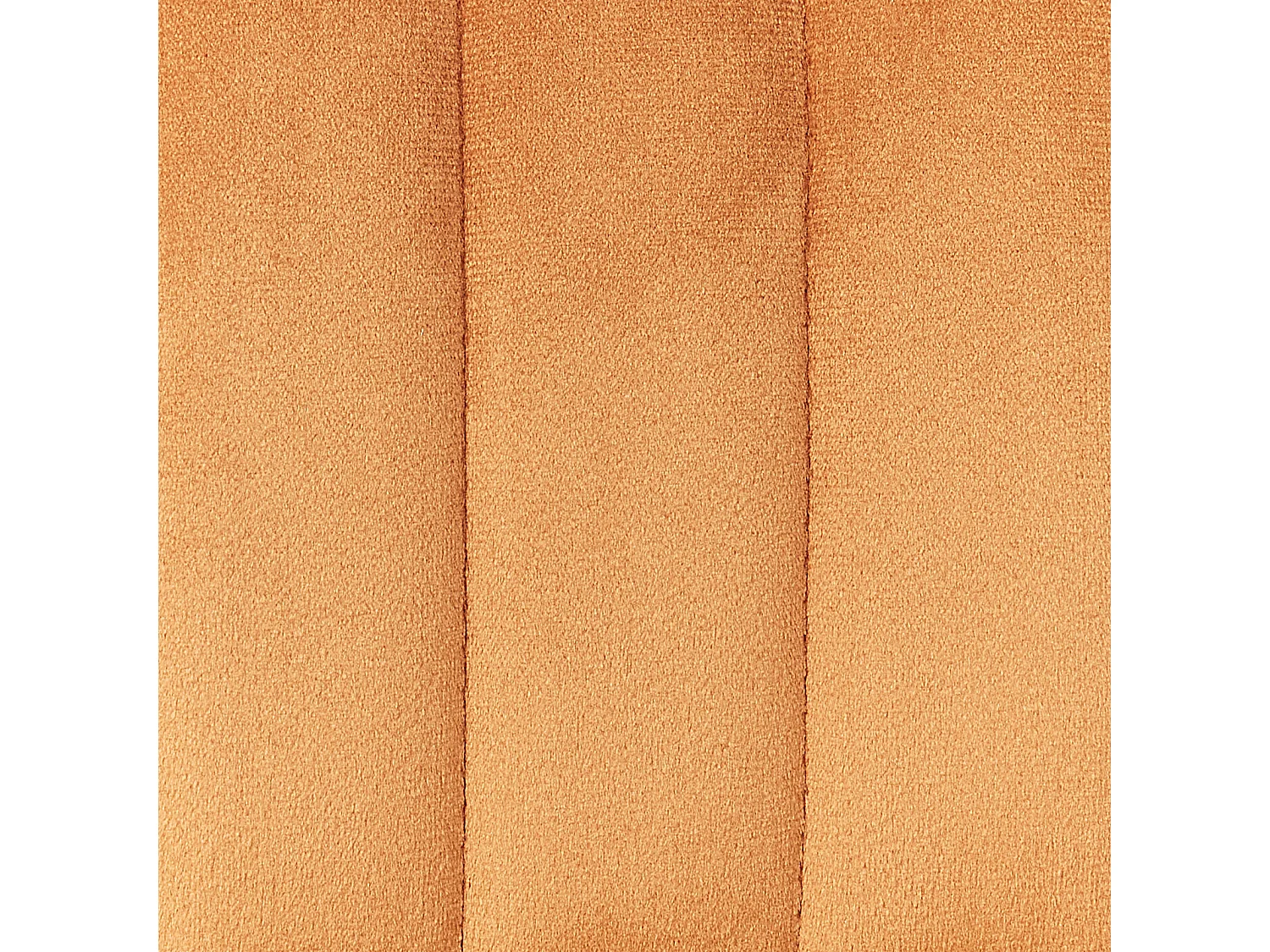 Lot de 2 chaises de bar SANILAC Velours Orange