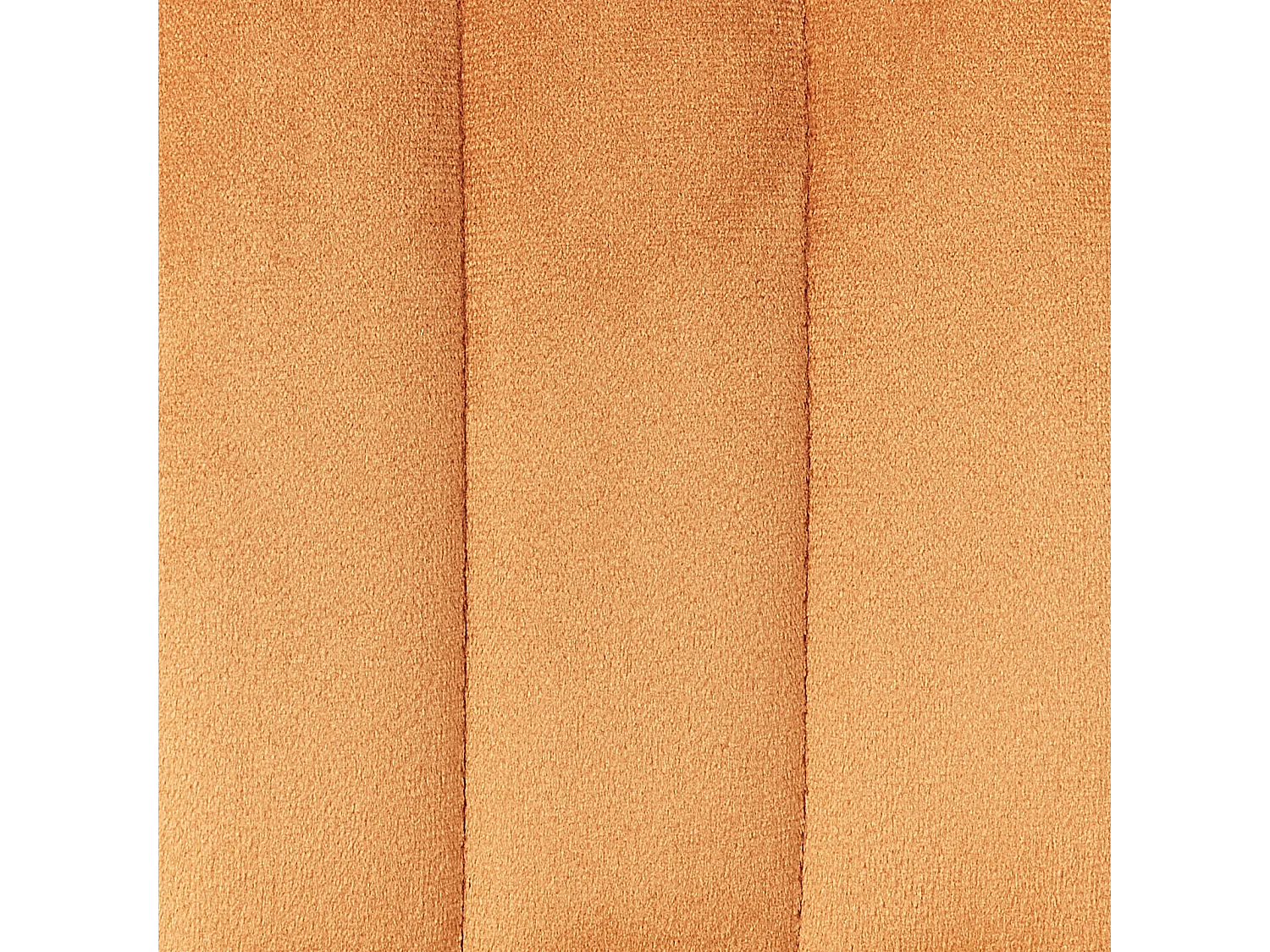 Conjunto de 2 bancos de bar SANILAC Veludo Laranja