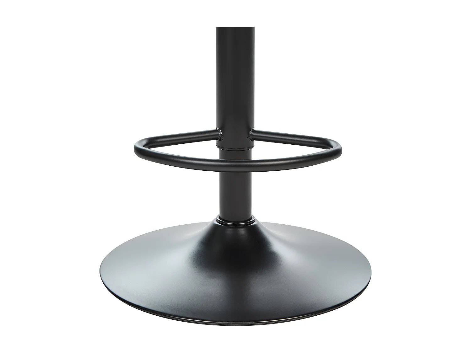 Set mit 2 Barstühlen DUBROVNIK Samtstoff drehbar Hellbeige