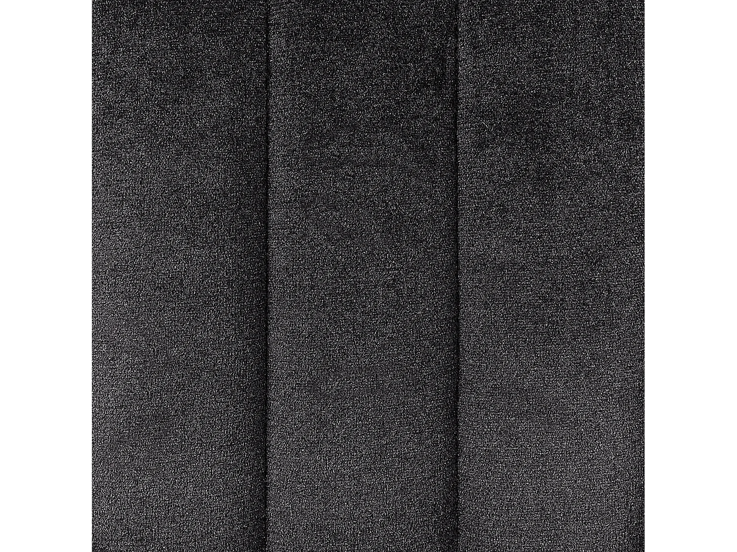 Lot de 2 chaises de bar SANILAC Velours Noir