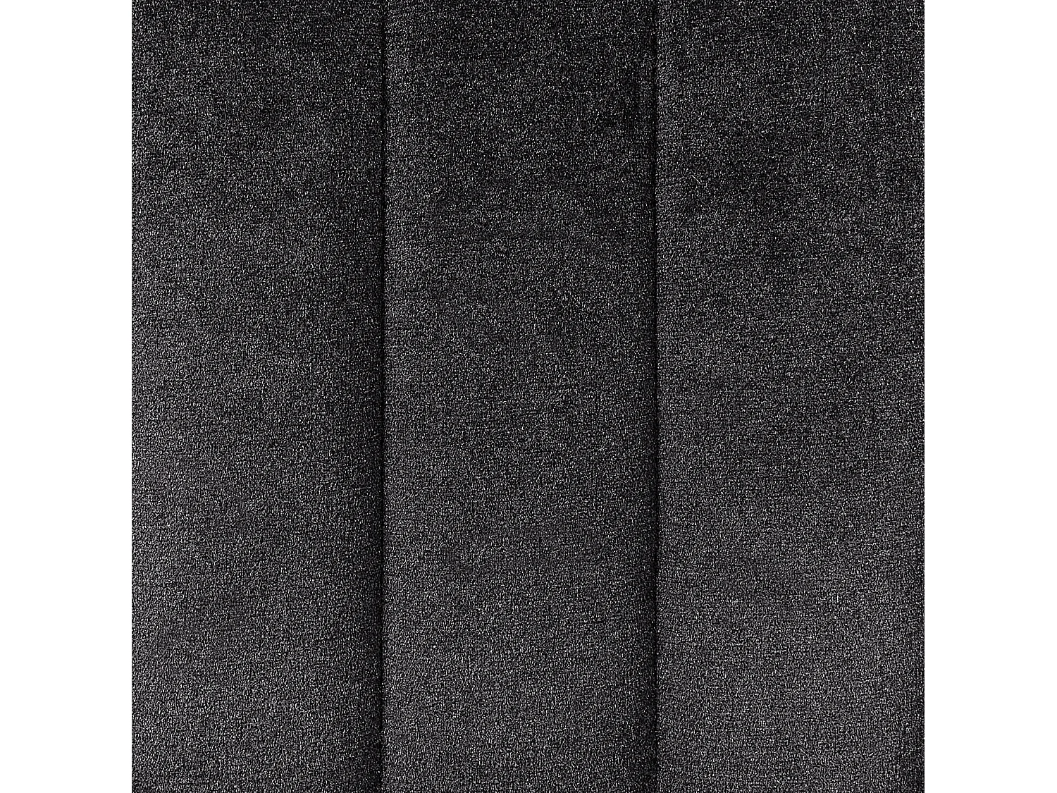 Set mit 2 Barstühlen SANILAC Samtstoff Schwarz
