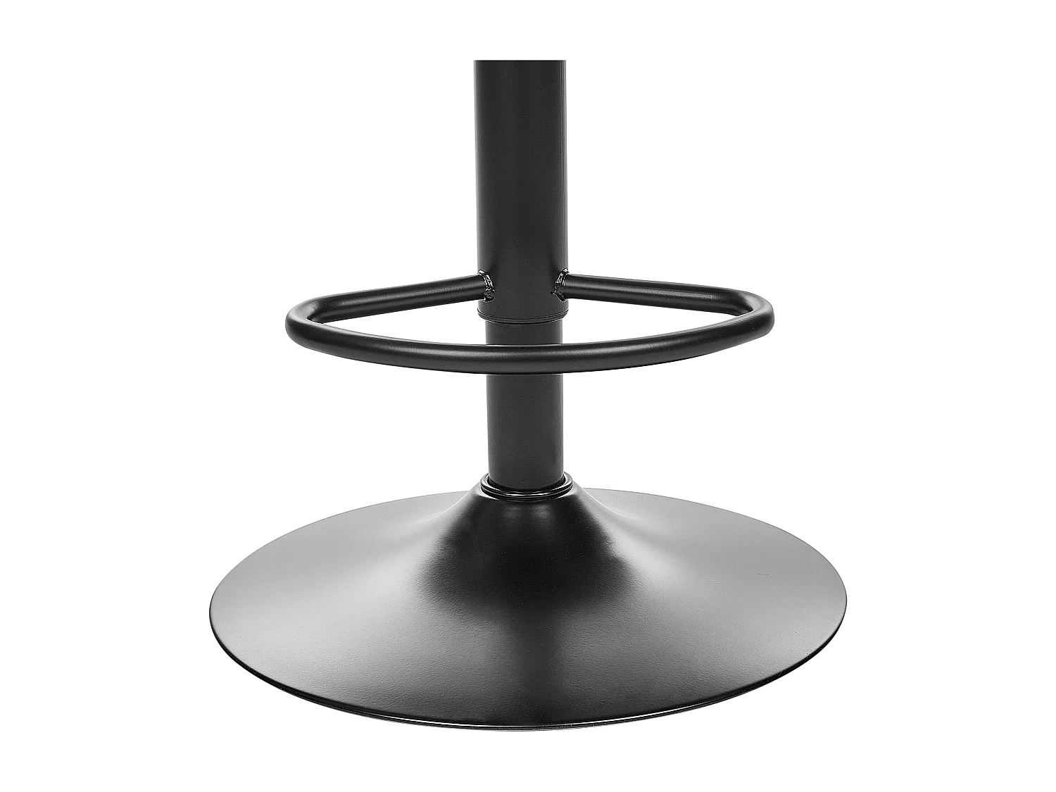 Lot de 2 chaises de bar DUBROVNIK Cuir PU Beige clair