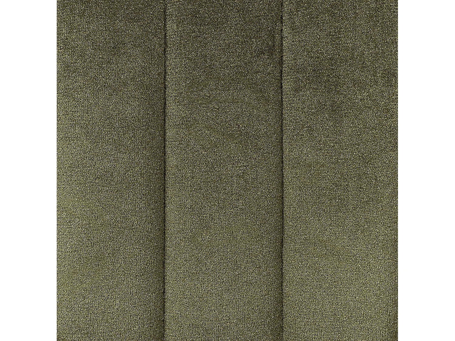 Lot de 2 chaises de bar SANILAC Velours Vert olive