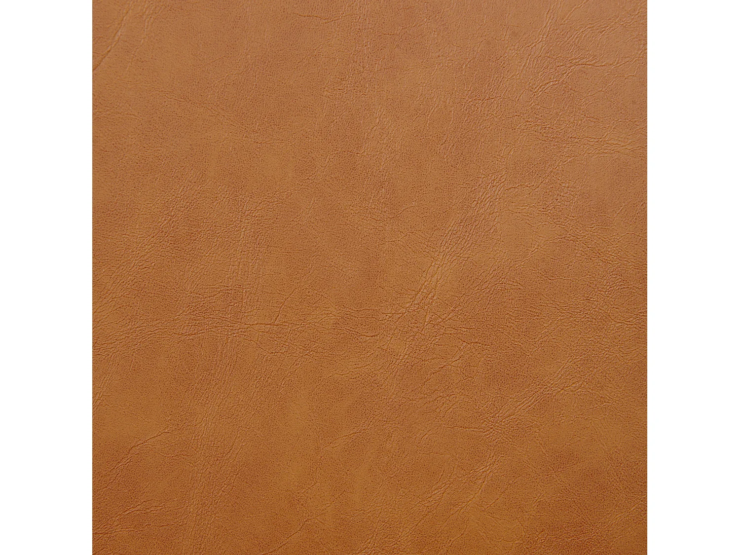 Set of 2 Bar Chairs LUANA Faux Leather Golden Brown
