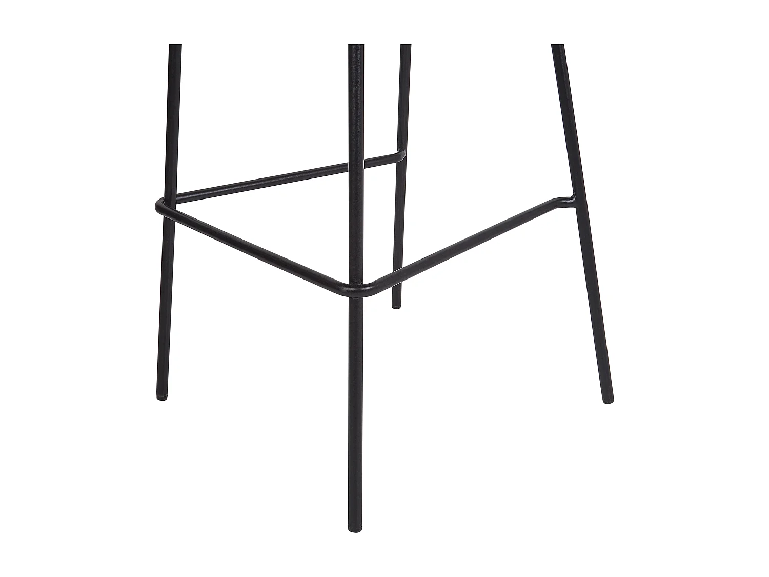 Set di 2 sedie alte LUANA Bouclé Beige chiaro