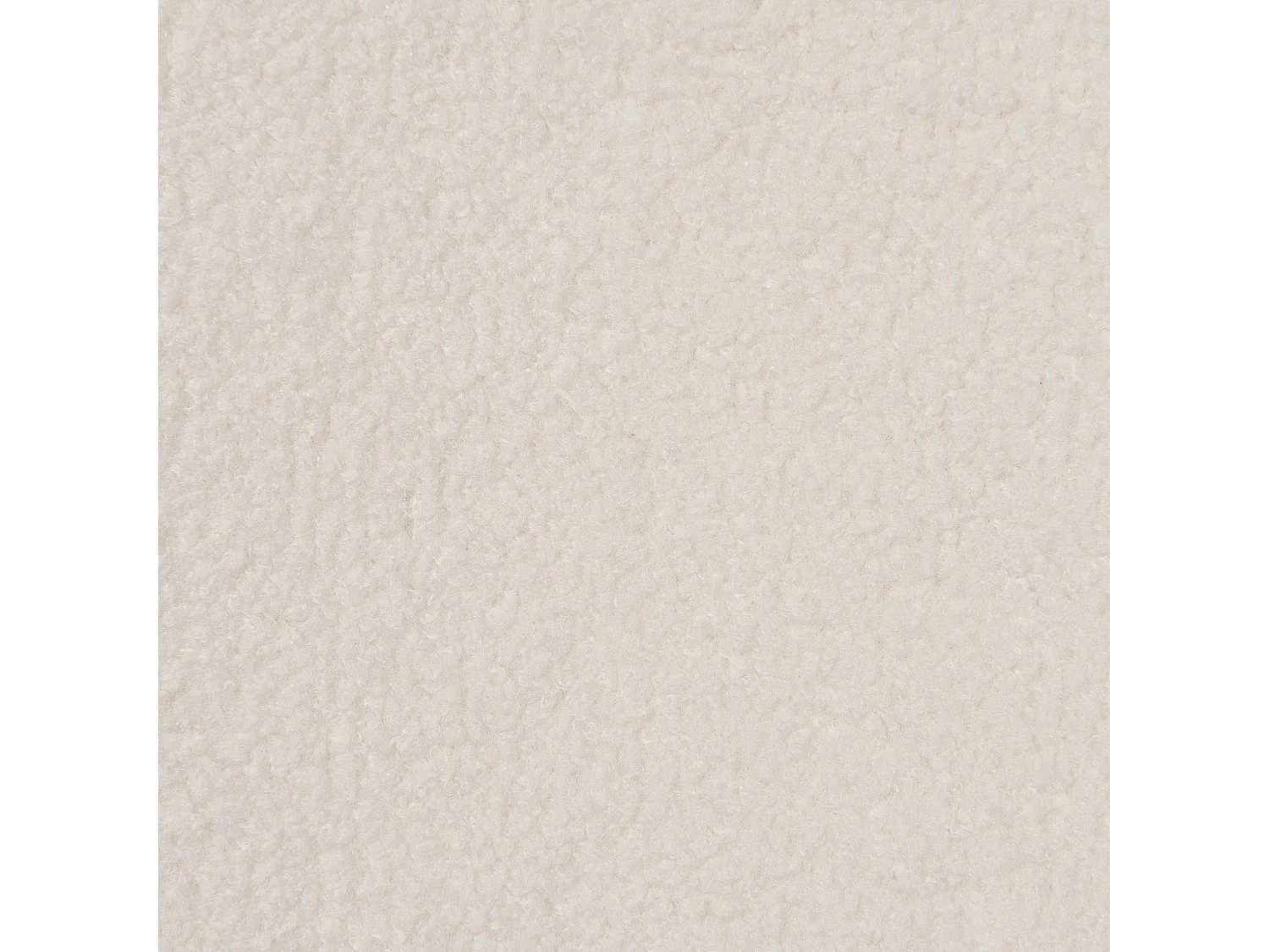 Lot de 2 chaises de bar LUANA Bouclé Blanc