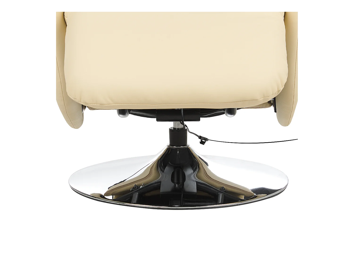 Sedia reclinabile PRIME Pelle sintetica Crema