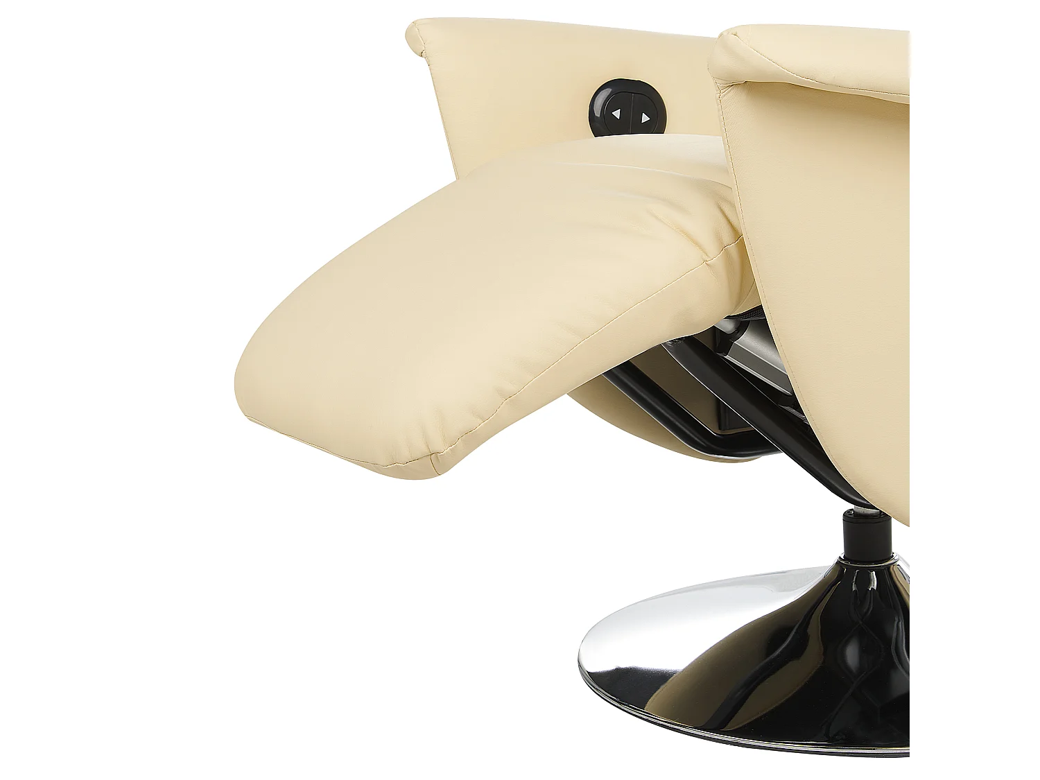 Fauteuil inclinable PRIME Cuir PU Crème