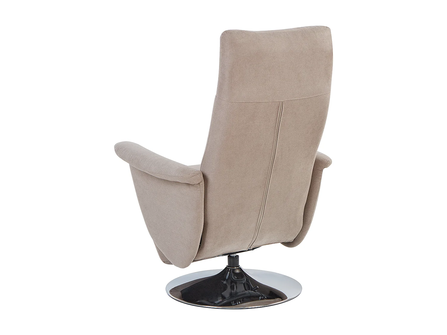 Fauteuil inclinable PRIME Repose-pieds inclus Tissu Taupe
